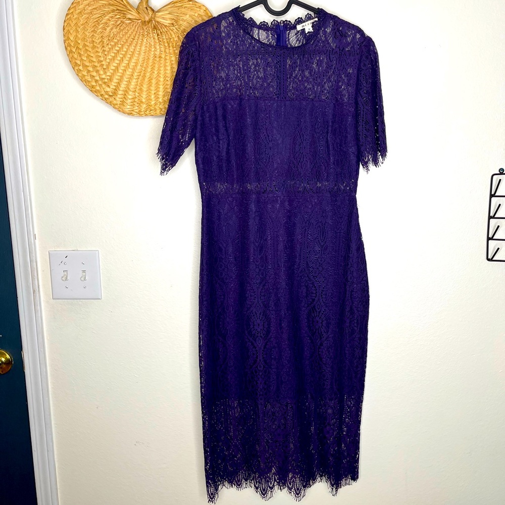 mimi lace cut out dress